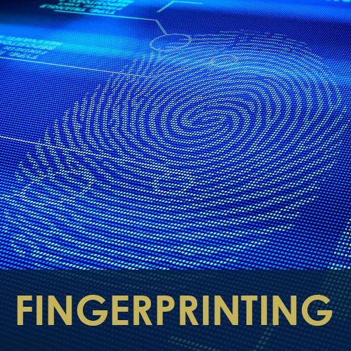 fingerprinting button 